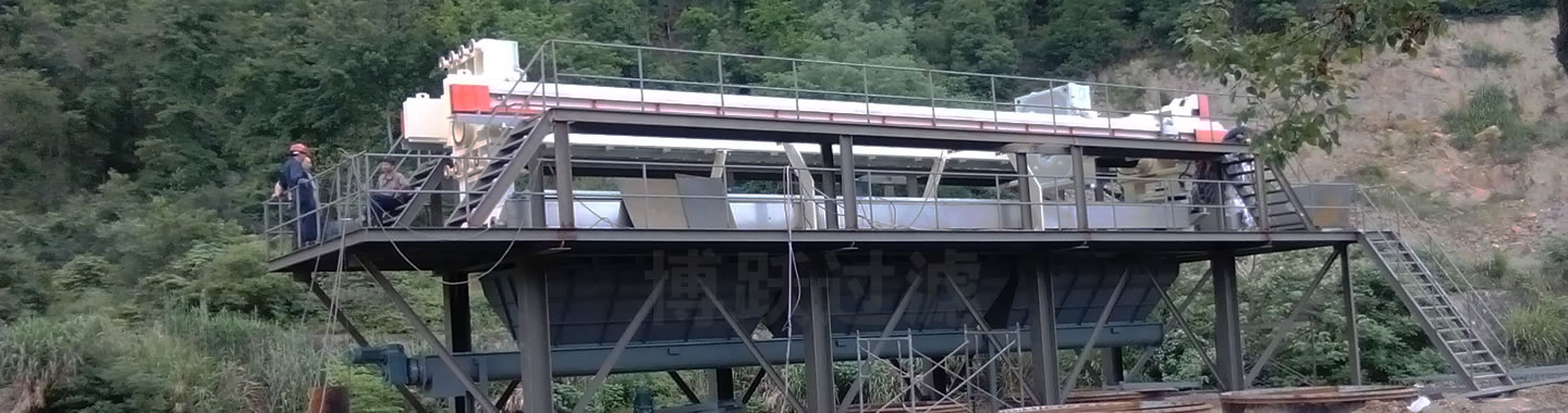 某矿山室外安装现场